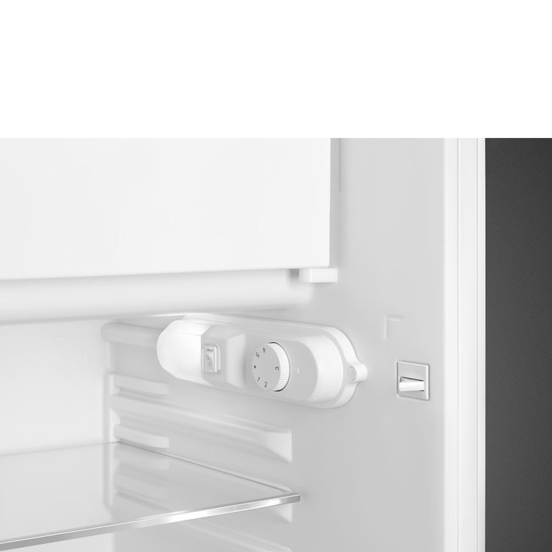 SMEG Réfrigérateur noir 21,44 po 4,48 pieds cubes Energy Star, Gauche, Blanc
