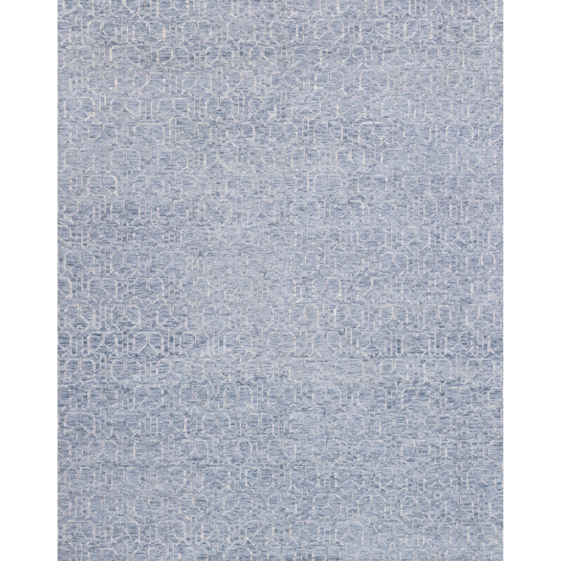 Harte Viscose Abstract Indoor Rug, Rectangle 5'6" x 8'6"