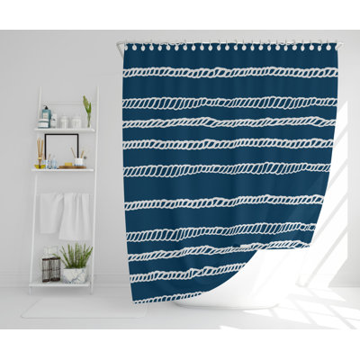 Robert Polyester Shower Curtain