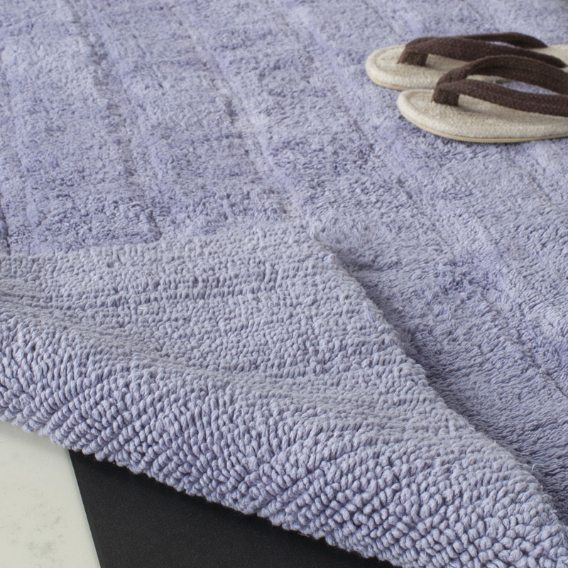 Tapis pour salle de bain Gilbertville, Mauve clair