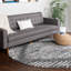 Tapis gris / blanc Irsad-1788006846