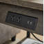 Table d'appoint avec station de charge, ensemble de 2 tables de bout avec prises USB, tables de chevet