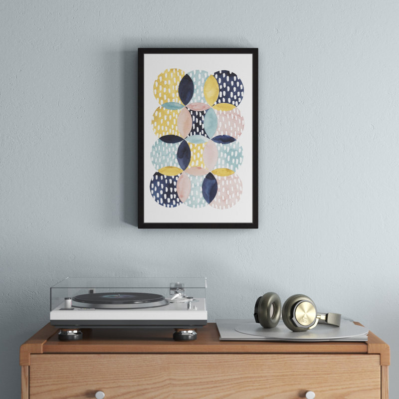 «Deluge I», reproduction d'art encadrée, H 18 po x l 12 po x P 1,5 po