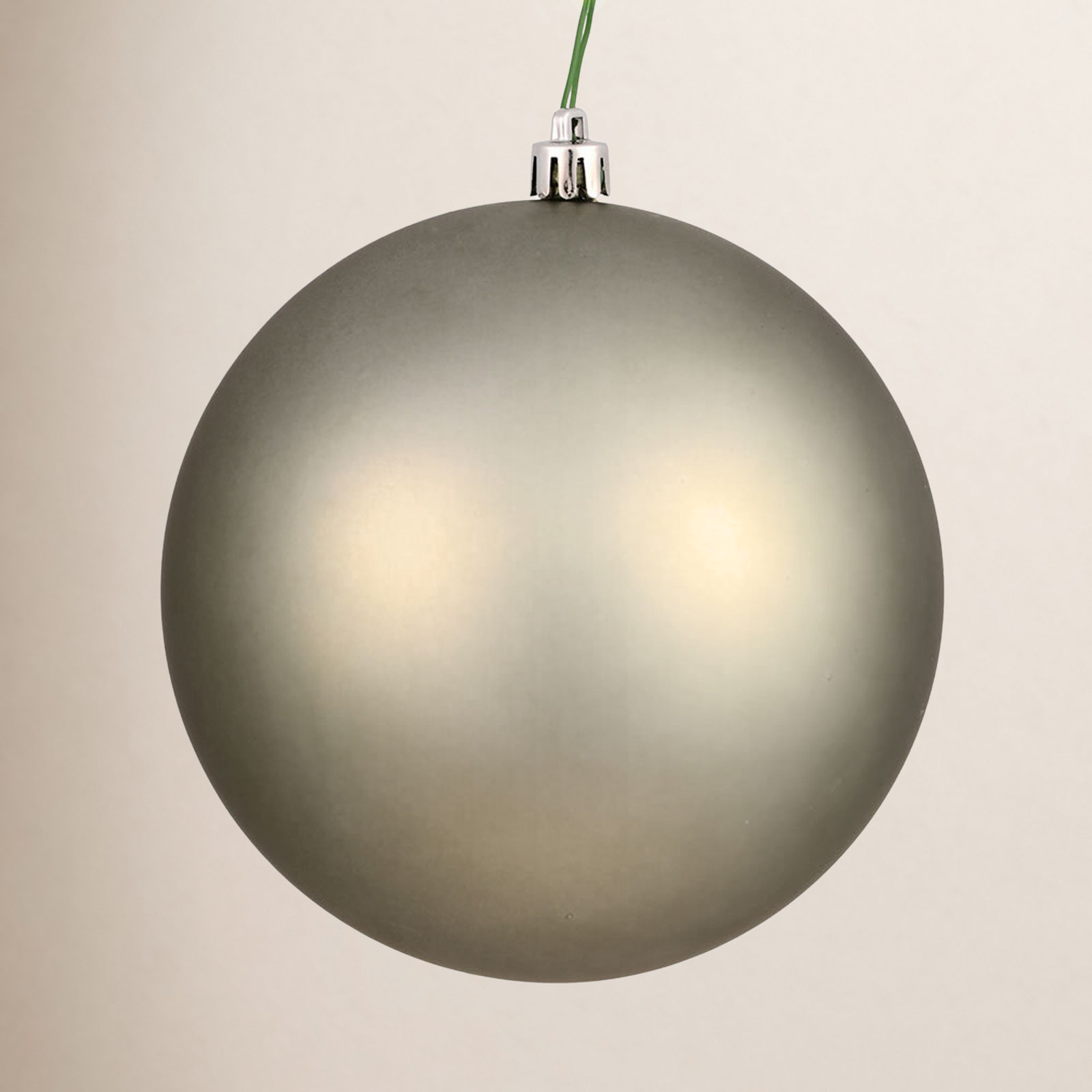 Shatterproof Bauble, 4.75" H x 4.75" W x 4.75" D, Wrought Iron 1
