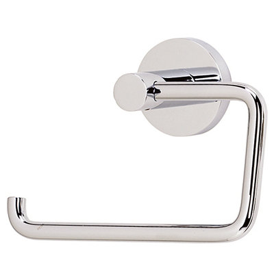 Contemporary I Single Post Wall Mount Toilet Paper Holder