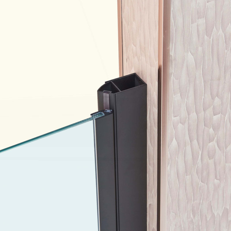 Pivot Single Swing Shower Door, Aluminium Alloy, 1/4" (6Mm) Thick SGCC Tempered Clear Glass.