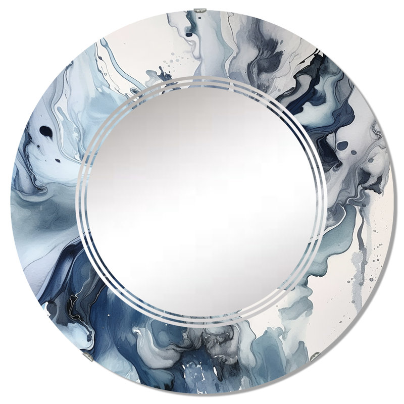 Dascomb Circle Wall Mirror, 32" x 32"