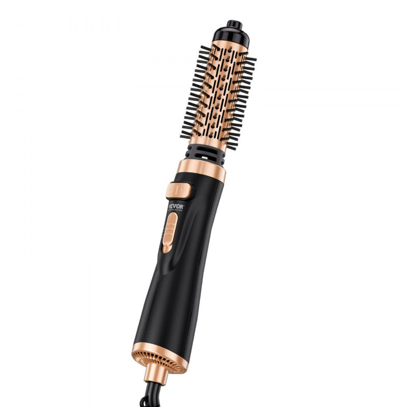 Brosse à cheveux rotative à air chaud avec brosse 1,5 po et 2 po