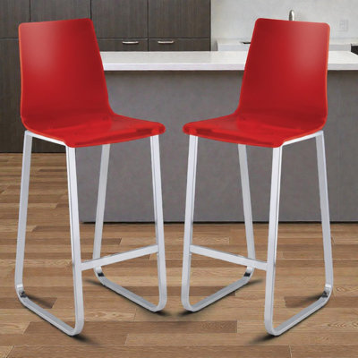 Ensemble de 2 tabourets de bar Solaria