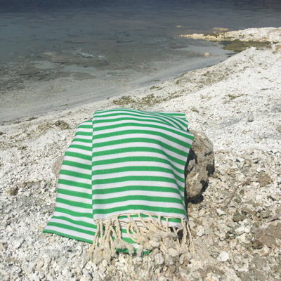 Serviette de plage 100% coton Orey