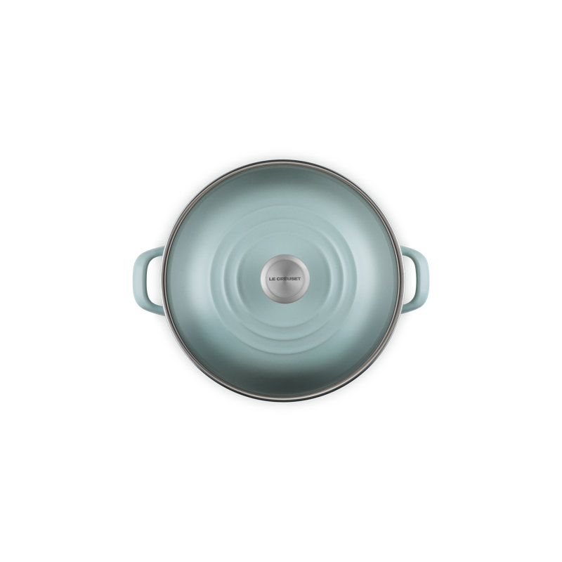 Le Creuset Enamel On Steel Classic Round Stockpot, 12 Qt. - Artichaut, Light Green