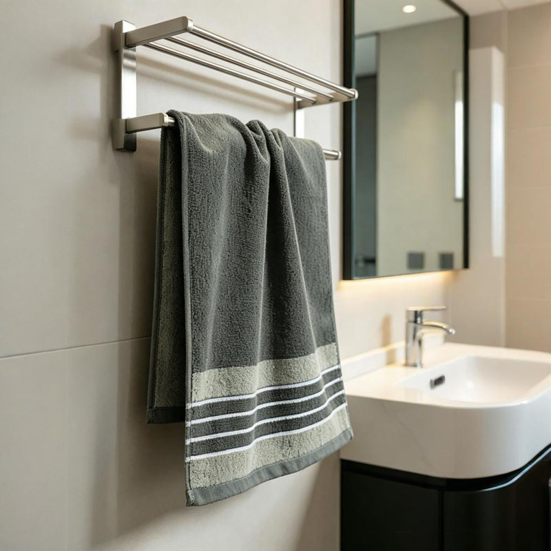 Soft Absorbent Quick Dry Face Towel, Lint Free Hand Towel And Facial Washcloth For Daily Home Use, 13.8x28.3in Green, Green