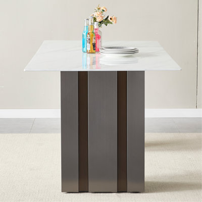 69.30 Inch Rectangular Dining Table (Not Including Chair)