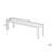6 - Person Wood Patio Dining Set with Rectangular Table