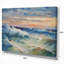 «Waves pendant la tempête», reproduction de peinture à l'huile sur toile-21972978