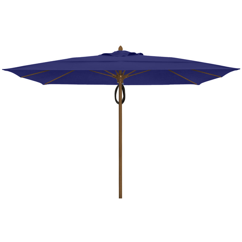 Parasol de marché carré 10 pi Prestige, Capitaine de marine, Bronze champagne