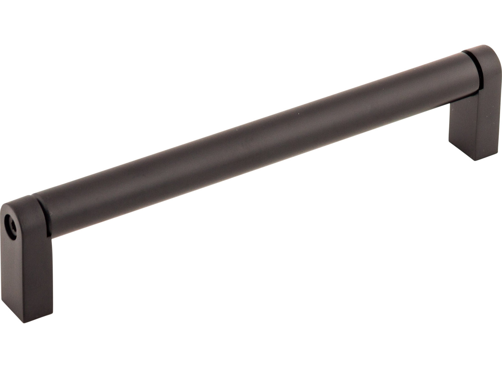 Pennington Bar Cabinet Pull, Flat Black, 6 5/16" Center to Center