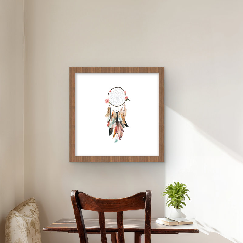 «Woman's Dream Catcher» - Fleurs les plus vendues, reproduction encadrée