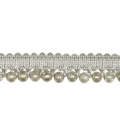 Watermill Beaded Trim Fabric