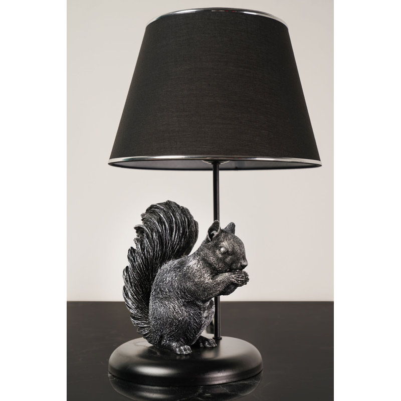 Lampe de table Heffron, Or, H 19,3 po x l 7,9 po x P 7,9 po