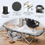 Folding Camping Cot with Mat for Adults-316138106