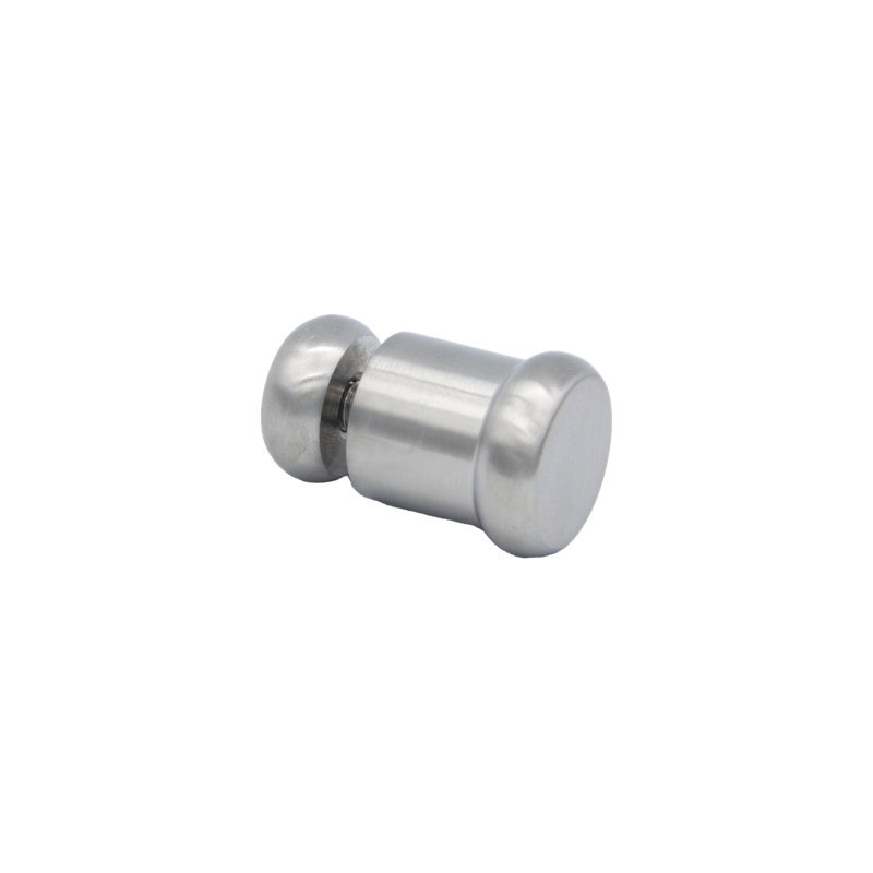 Shower Door Knob (Single), Satin Satinless Steel