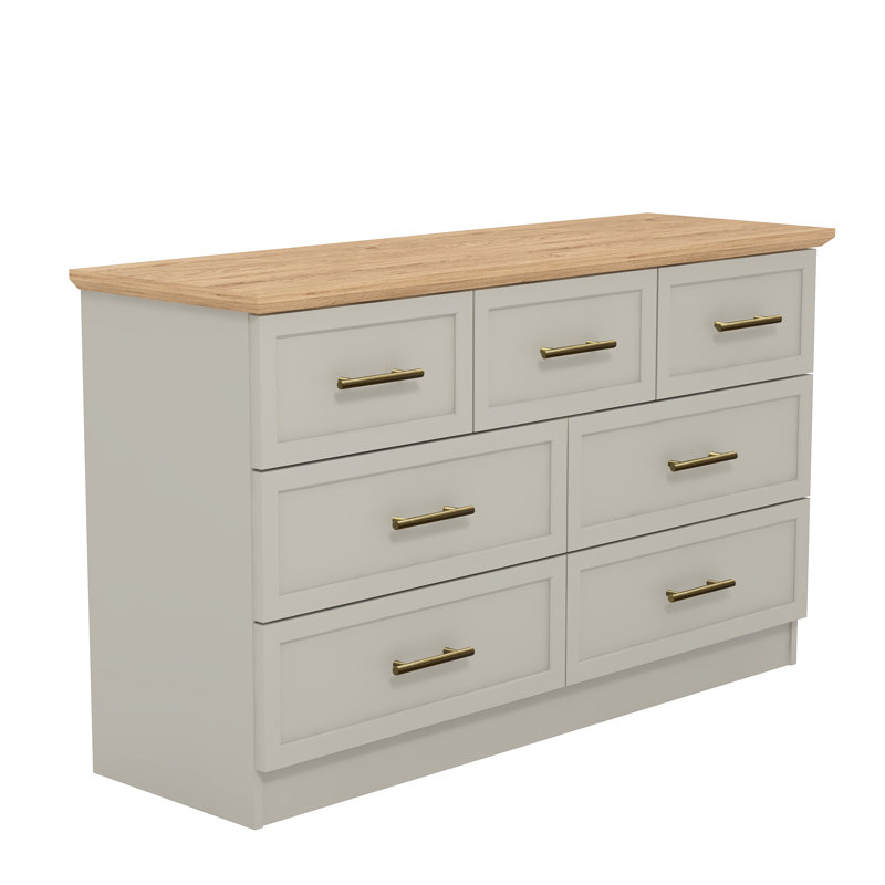 7 Drawer Chest, Grey