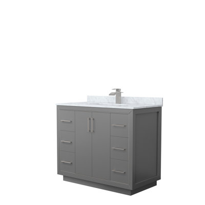 Icon 42" Single Bathroom Vanity Set