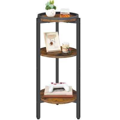 3-Tier Small Round Side Table
