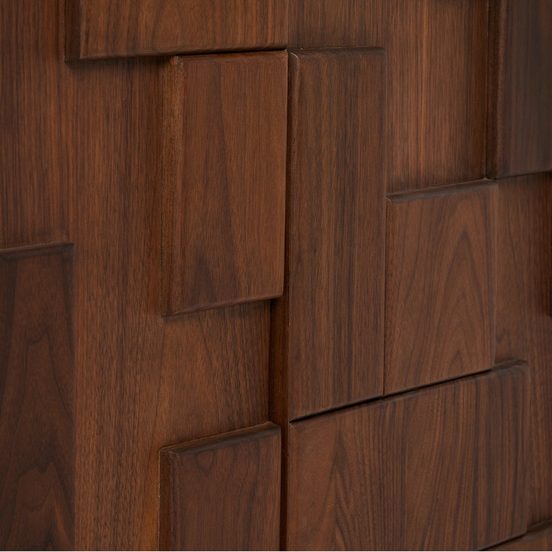 Louise 76'' W Solid Wood Sideboard