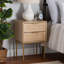 Table de chevet 2 tiroirs Gilbertson