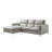 Brousseau Upholstered Sectional-23206596-23206595