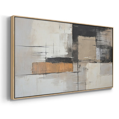 Abstrait, série CCLVII, toile tendue avec châssis, prête à être accrochée