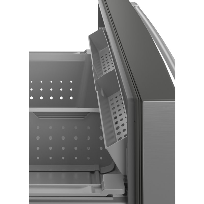 Café ENERGY STAR 23.2 Cu. Ft. Smart Counter-Depth 4-Door French-Door Refrigerator With Dual-Dispense Autofill Pitcher