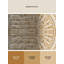 Tapis beige délavé à la machine Bergland-1633763681