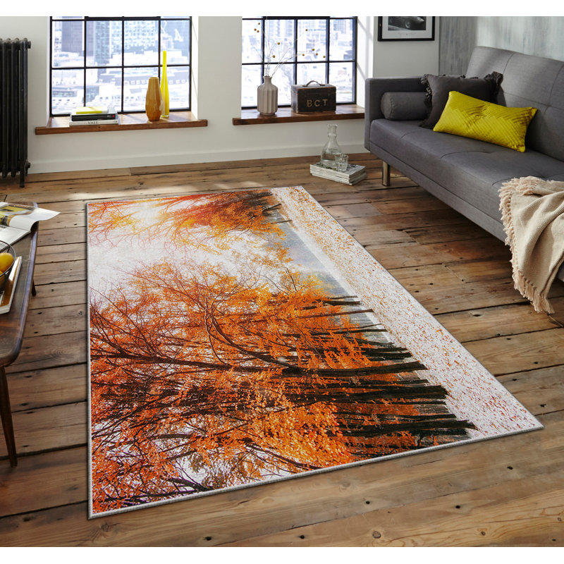 Luxurious Area Rug, 100% Polyester, 5.9 x 9.2 Feet | 740 g/m² Weight, Non-Slip Felt Dot Underside, Easy Clean Velvet Fabric, 0.08 in Pile Height | Machine Washable, Perfect for Living Room & Bedroom Décor
