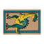 Dinosaurs Brown Indoor and Outdoor Area Rug-315204775