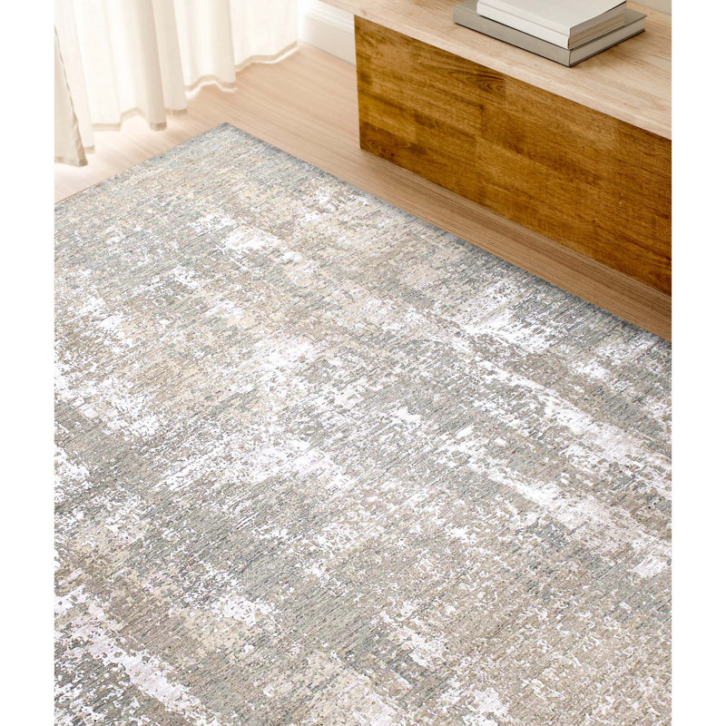 Abstract Area Rug, Rectangle 9' x 12'