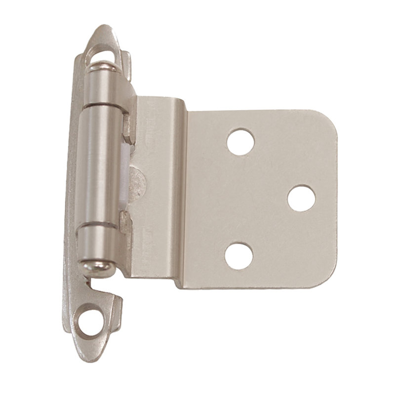 Charnière à fermeture automatique encastrée 3/8 po