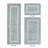 Atle Reversible Cotton Tufted Bath Rug Set-273725864-321457287