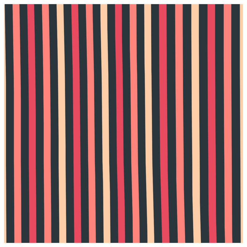 Vertical Striped Pattern Comforter, Queen