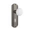 Deco Plate with Decorative Keyhole and White Porcelain Door Knob-536333989-536333996