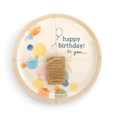 Stoneware Decorative Plate - Set of 1