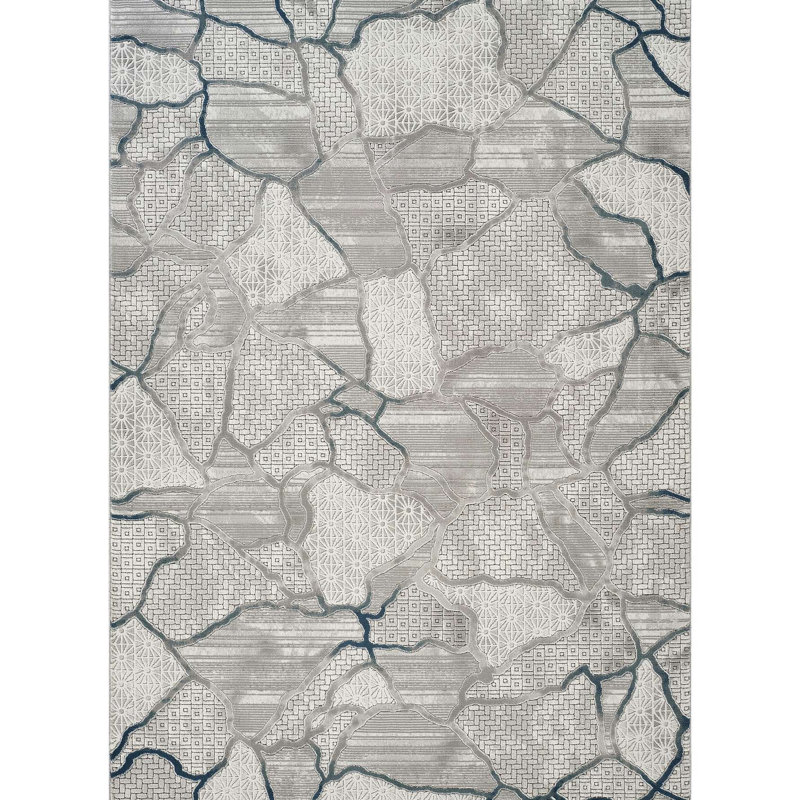 Tapis Geometrix, Rectangle 7 pi 10 po x 10 pi 6 po