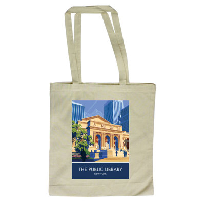 Public Library, New York Tote Bag