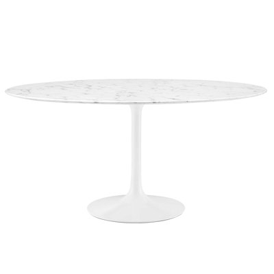 Lippa Round Artificial Marble Dining Table