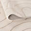 Carmel Modern Arc Cream/Beige Area Rug-115175870