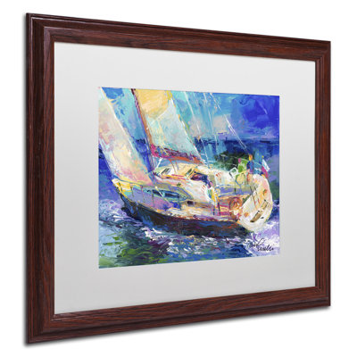 'Sailboat' Print on Canvas