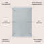 Tapis bleu sarcelle / gris Fidler-1638874329