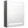 Sigismund 50cm x 60cm Surface Mount Mirror Cabinet with LED Lighting